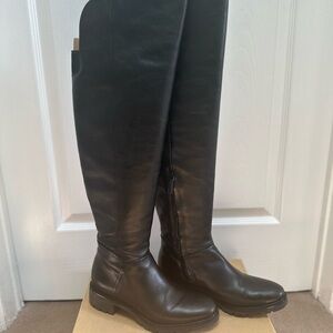 COLE HAAN “Parson” Waterproof knee high boot in Black, SZ 7